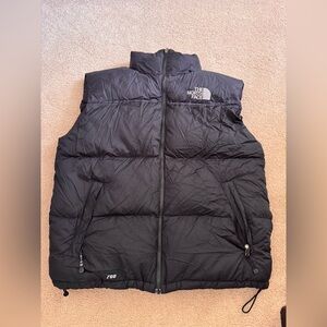 The North‎ Face Black Goose Down Full Zip 700 Puffer Jacket Vest Men's XL 
Barn